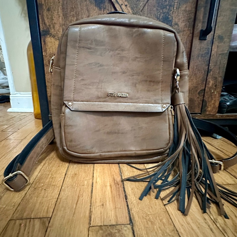 Steve Madden Brown Crossbody Bag